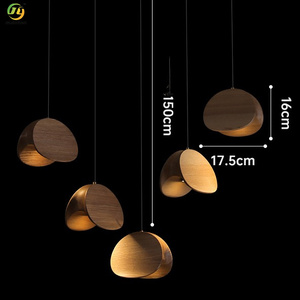 创意设计客厅灯实木世纪中叶现代风格复古高端感，新中式灯具。 - Product Image 4