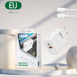 Üretici kaynağı 120W USB + C tipi elektrikli şarj seti OTP korumalı şarj kulaklık Apple için Huawei ve Xiaomi için - Product Image 6