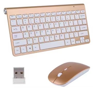Juego de teclado y ratón inalámbricos de 2,4 Ghz, juego combinado de Mini teclado y ratón de rango de 10M para Notebook, portátil, PC de escritorio - Product Image 5
