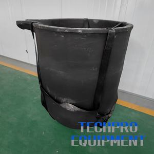 1-5T SIC组成的石墨坩埚耐火型，用于真空熔炼炉中的金属铸造 - Product Image 4