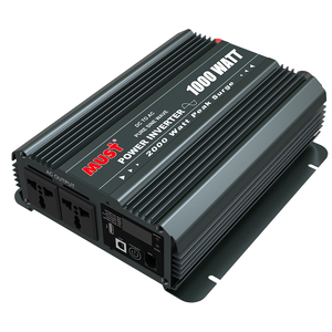 便携式太阳能发电机功率逆变器转换器300W至2000W DC至交流5v输入汽车正弦波输出