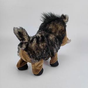 厂家直销电动卡哇伊Amigurumis可爱猪娃娃玩具点头摇尾巴PP填充毛绒玩具野猪走路唱歌 - Product Image 3