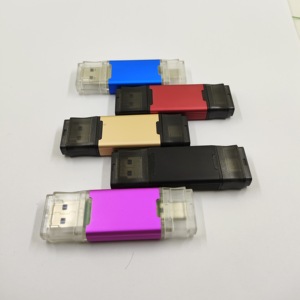 定制1tb 512gb 256G 2合1闪存驱动器，带USB类型C端口类型-C记忆棒usb-c记忆棒PSSD固态USB存储拇指驱动器