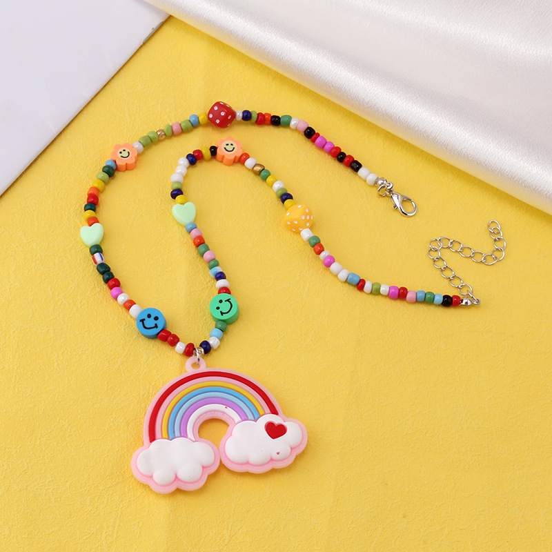 Grand collier arc-en-ciel
