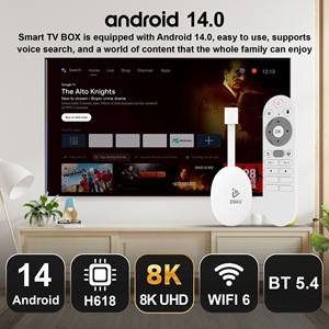 Android 14 thông minh <span class=keywords><strong>TV</strong></span> hộp Allwinner h618 2G 16G Rom 2.4G & 5g kép <span class=keywords><strong>Wifi</strong></span> 4K 8K HDR10 + bt5.4 trợ lý giọng nói phương tiện truyền thông Máy nghe nhạc Set Top <span class=keywords><strong>Box</strong></span> - Product Image 6