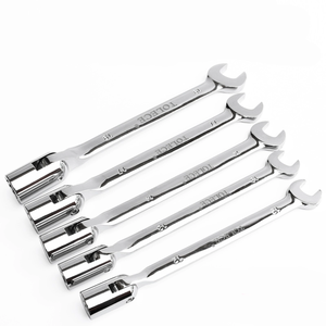 多功能14毫米一开端组合扳手手动工具柔性头1/4 ”套筒扳手 - Product Image 2