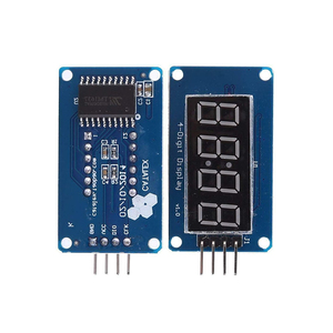 0.36 pollici "4 cifre tubo LED segmento modulo rosso anodo comune TM1637 Chip tubo Display Clock per Arduino UNO R3