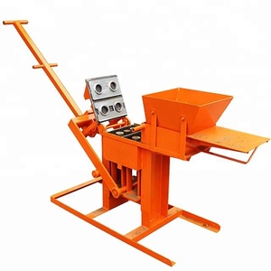 SHM2-40手動プレス粘土インターロッキングレンガブロック製造機 - Product Image 3