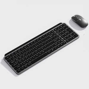 Rechargeable Wireless <strong>Keyboard</strong> and Mouse Combo, Ultra-Thin Compact Design, 2.4G Portable for PC Laptop Desktop <strong>Computer</strong> Notebook - Product Image 5
