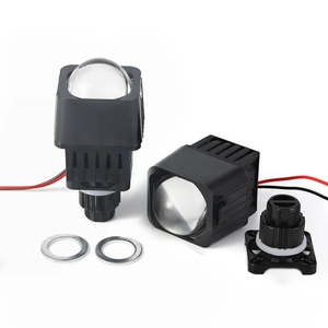 New 1.5 Inch <strong>80W</strong> Dual Beam Headlight Projector Lens <strong>12V</strong> Bi <strong>LED</strong> Lens Auto <strong>LED</strong> Lights Bi <strong>LED</strong> Matrix for Car and Motor - Product Image 1