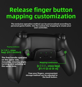 Double Back Clip Elite Back Button Griff Back Clip Rückseite Programmier bare Taste Mapping Burst Macro für PS5 Game Controller - Product Image 6