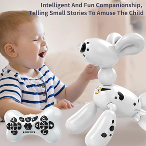 Roboter Künstlicher intelligenter Hund Stunt Rc Roboter Hundes pielzeug 2.4g Fernbedienung Intelligente Programmierung Ballon Hund - Product Image 3