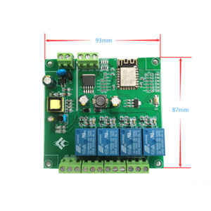 5V/8-80V <strong>ESP8266</strong> Wireless <strong>WIFI</strong> 1 2 4 8 Channel <strong>Relay</strong> <strong>Module</strong> ESP-12F <strong>Wifi</strong> Development Board for Arduino AC/DC Power Supply <strong>Module</strong> - Product Image 5