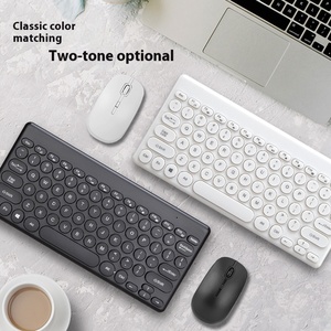 Juego de teclado y ratón inalámbricos con retroiluminación RGB 169 2,4G Mini traje de oficina para escritorio o juegos Stock disponible - Product Image 3
