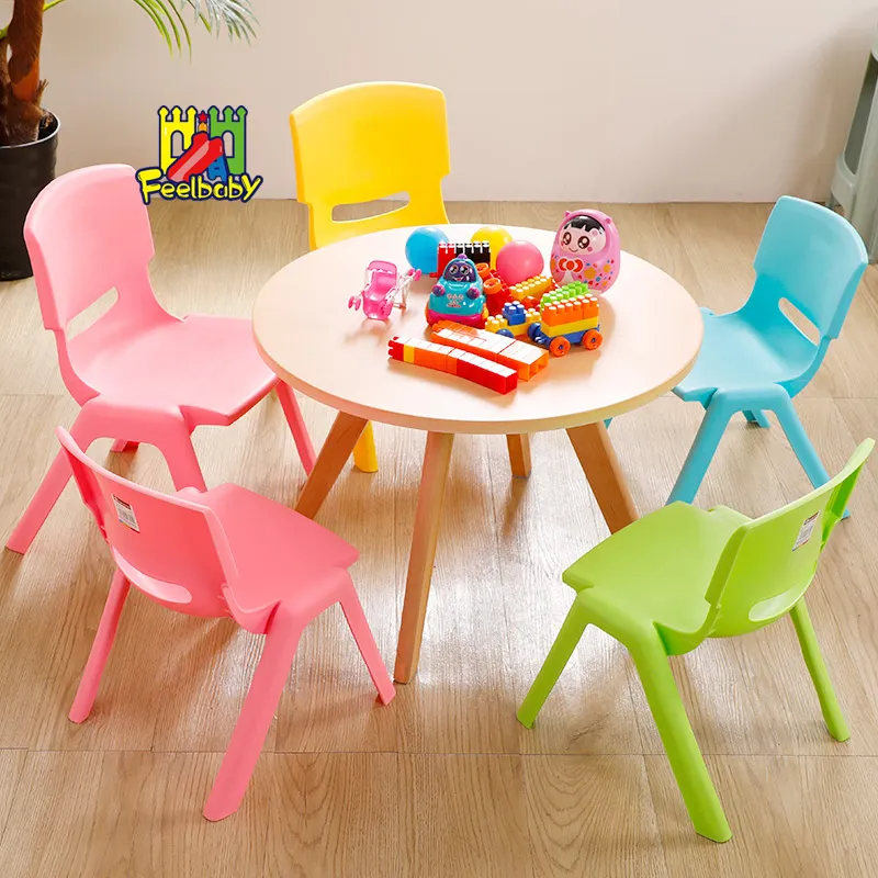 Chaises Gbodysuitplastic Feelbaby Exportateur Table et Chaise pour Enfant Bureau Ergotank Topr Mobilier Scolaire pour Enfants Bébé Plastique 10 Ensembles