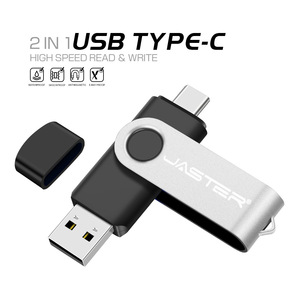 แฟลชไดรฟ์ USB แบบพับได้อเนกประสงค์แบบพกพาพร้อมอินเตอร์เฟส Type-C โลโก้ส่วนตัวโทรศัพท์มือถือและดิสก์คอมพิวเตอร์ - Product Image 5