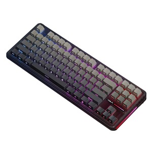 AULA F87 RGB Wired 87-<strong>Key</strong> Gaming Mechanical <strong>Keyboard</strong> Desktop Application with Red Switch and English Language - Product Image 1
