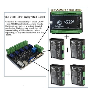 3/4/5 asse MACH3 Controller CNC controllo del movimento Breakout scheda adattatore integrato scheda madre Controller W/ Stepper driver + NVMPG - Product Image 4