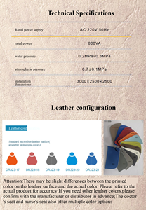 Macchina di trattamento dentale completa impianto professionale apparecchiature odontoiatriche - Product Image 6