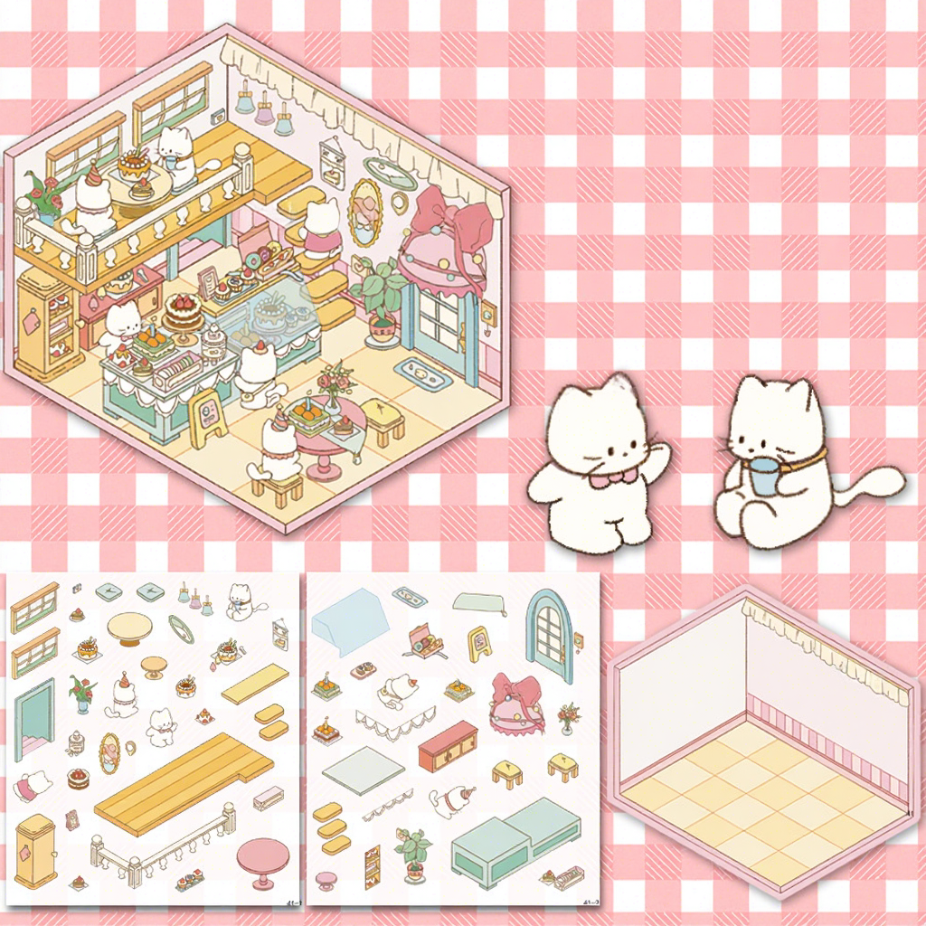 Pastelería para gatos