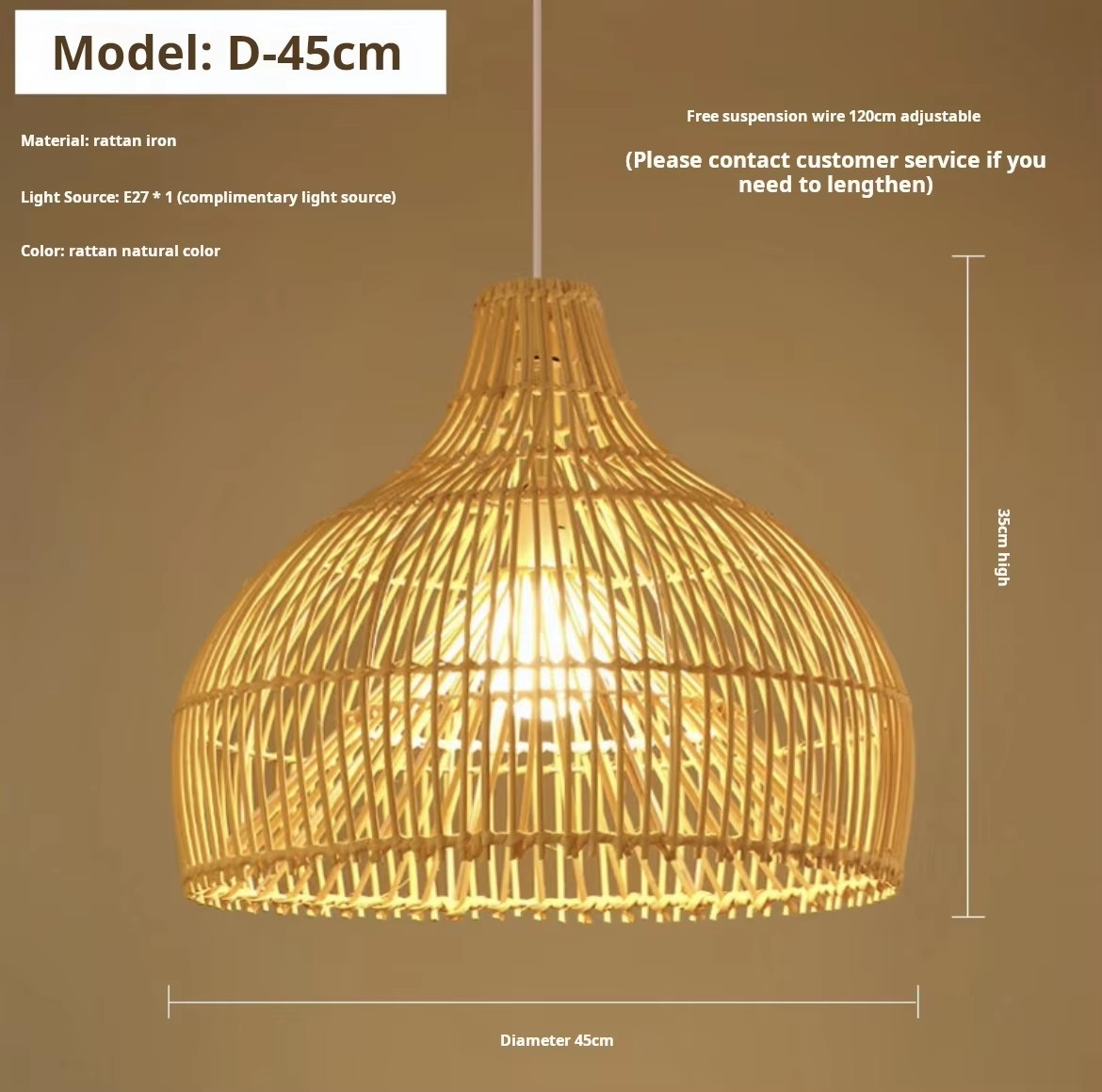 D(45cm)