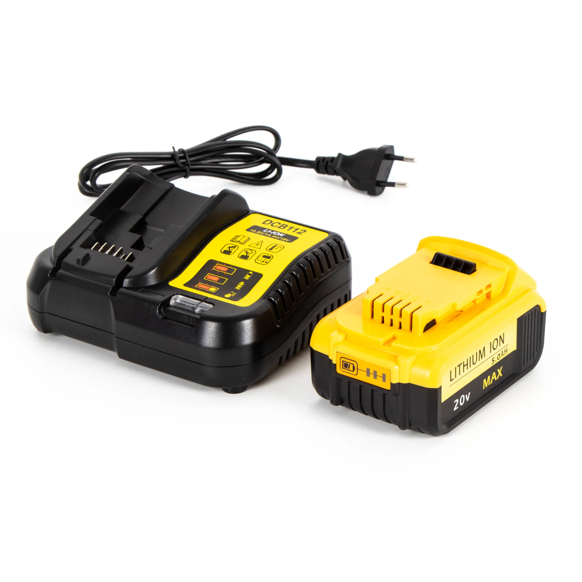 Batería de litio recargable para herramientas eléctricas DeWalt, herramienta eléctrica de 20V, 18 V, 5000mAh, 3Ah, 4Ah, 5Ah, 6Ah, DCB184, DCB200