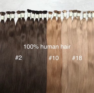 Ghrehair Cabello Humano ผมเปรูจํานวนมาก 100% ไม่ผ่านการแปรรูป 100 กรัมผมมนุษย์บริสุทธิ์ต่อผมมนุษย์ - Product Image 6