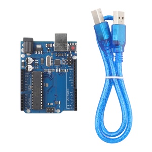 ATmega16U2 Atmega328p AVR Development Module Board for <strong>Arduino</strong> R3 with USB Cable compatible for UNO R3 instead of microbit kit