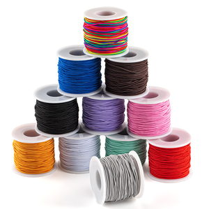 50 Yards(45.7M) Roll 1mm <strong>Elastic</strong> <strong>String</strong> Stretchy <strong>String</strong> for Bracelet Making Rainbow Bracelet <strong>String</strong> <strong>Elastic</strong> Cord - Product Image 1