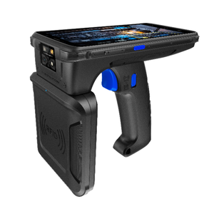 R20 <span class=keywords><strong>UHF</strong></span> <span class=keywords><strong>RFID</strong></span> מכשיר עם 10000 mAh קיבולת 5m לקרוא מרחק ארוך טווח סורק ברקוד 2d כף יד <span class=keywords><strong>RFID</strong></span> קורא - Product Image 2