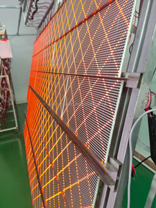 Wanzhou 7.62 Dual Color Dot Matrix <strong>LED</strong> Display Module P7.62 Unit Board Indoor 488*244mm <strong>64</strong>*<strong>32</strong> Dots Single Text Screen Factory - Product Image 3