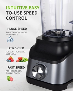 Yüksek güç mutfak mikseri 3 in 1 blender gıdalar mikser meyve suyu mikseri ev kullanımı için - Product Image 4