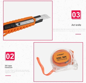 Aracı Set 49 parça elektrikçi ev donanım araç çok fonksiyonlu onarım aracı - Product Image 6