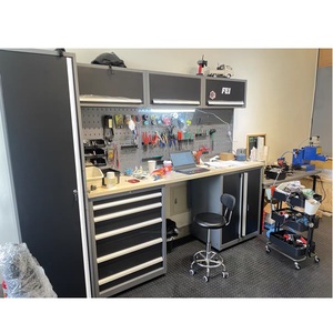 JZD Werkseitig Modulares Werkzeuglagerungssystem aus Stahl, Werkzeugschrank, Werkstatt-Schrank, Garagen-Werkbank mit Schubladen - Product Image 5