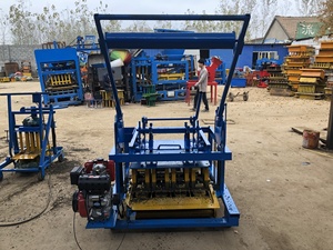 Kaidong QTM4-40 ביצה הנחת לבנים ביצוע מכונה בלוק מלט מכונת