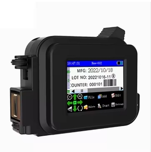 Macchina da stampa digitale portatile a getto d'inchiostro timbro di scadenza QR Coder latta Lot numero produzione stampante a getto a mano - Product Image 1