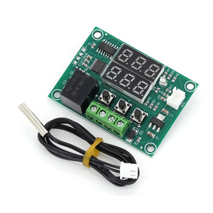 W1219 DC 12V Dual LED Digital Thermostat <strong>Temperature</strong> <strong>Controller</strong> <strong>Temperature</strong> Regulator Switch Control <strong>NTC</strong> 10K Sensor Module - Product Image 1