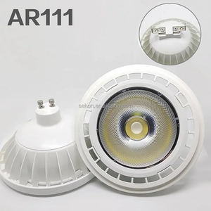 Beam Angle 36 Degree <strong>12W</strong> 15W AR111 <strong>G53</strong> GU10 COB Round Ceiling Recessed Downlight <strong>LED</strong> Spotlight