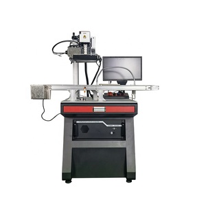 Otomatik UV lazer markalama makinesi uçan lazer markalama makinesi plastik şarj aleti görsel algılama lazer işaretleme ekipmanı - Product Image 2