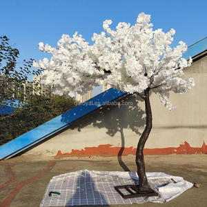 Bitki süsleme ev dekorasyon özelleştirilmiş gerçek fabrika hızlı teslimat ağaçları yapay büyük sahte kiraz çiçeği ağacı - Product Image 6