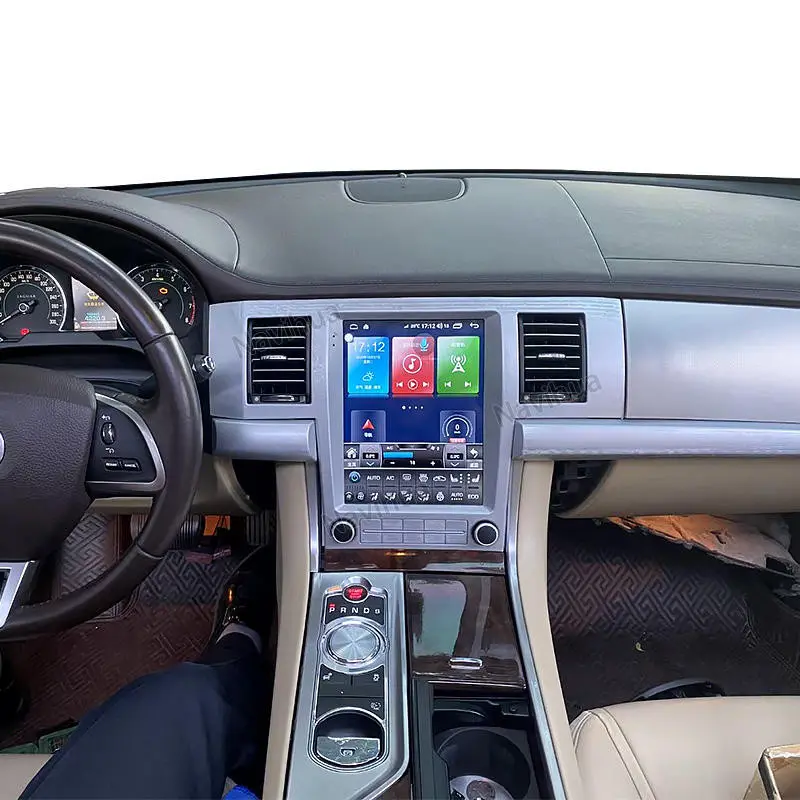 Feebest – lecteur DVD pour voiture Jaguar XF Android, écran tactile multimédia, Navigation GPS, unité principale, moniteur