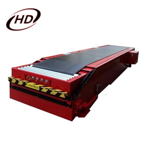 Cinta transportadora telescópica manual para carga de camiones de vehículos, descarga de bolsas de fertilizante de 50kg, unidad móvil para talleres de impresión - Product Image 1