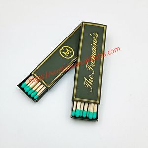 Özel altın folyo ordu yeşil Matchboxes özel Premium desenli karton kişiselleştirilmiş renkli maçlar - Product Image 2