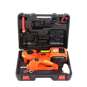 Fabrika doğrudan 12V elektrikli jak Set genel Model lastik değişimi acil durum araçları dahil hidrolik makas krikolar Max yükleme 5T - Product Image 1