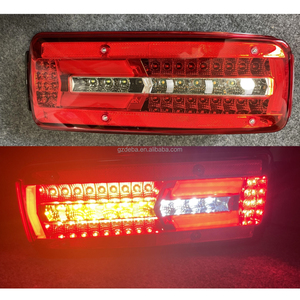 สำหรับผู้ชายรถบรรทุก DAF CF LF XF 2013> ผู้ชาย TGL TGM tgx TGS ไฟท้าย LED หลังรถบรรทุกเป็น Hella ซ้ายขวา - Product Image 4