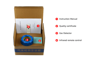 ATEX nổ bằng chứng <span class=keywords><strong>Ammonia</strong></span> Gas Detector RS485 đầu ra 4-20mA NH3 gas Monitor <span class=keywords><strong>Transmitter</strong></span> - Product Image 6