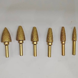 Vakum kaynaklı elmas Graver eritme lehimleme konik taş oyma bıçağı gravür aracı - Product Image 3