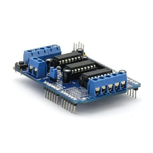 DIY deneyleri ve modüler projeler için Arduino ve ahududu PI için L293D DC step Motor sürücü kalkanı