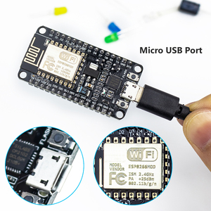 Nodo MCU bordo di Sviluppo di Kit NodeMCU + Motor Shield Esp Wifi Esp8266 Esp-12e fai da te rc giocattolo di controllo remoto di Lua IoT Esp8266 - Product Image 4