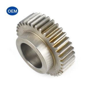 OEM tùy chỉnh dịch vụ gia công CNC cho thép không gỉ và nhôm bánh răng bánh răng và các bộ phận cho các ứng dụng cơ khí - Product Image 1